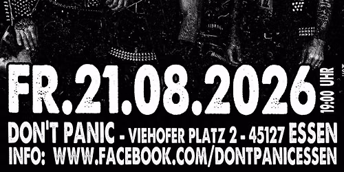 THE CASUALTIES - DETONATE EUROPE 2026 \/ Don't Panic Essen