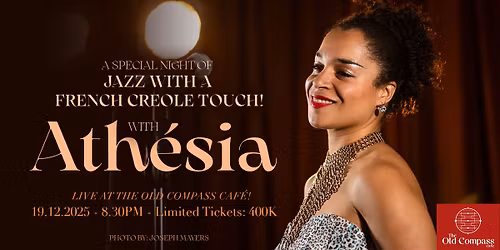 ATHÉSIA, a night of Jazz with a French Creole Touch! — Live at The Old Compass Café!
