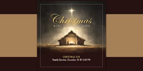 Christmas Eve Family Service at FPC