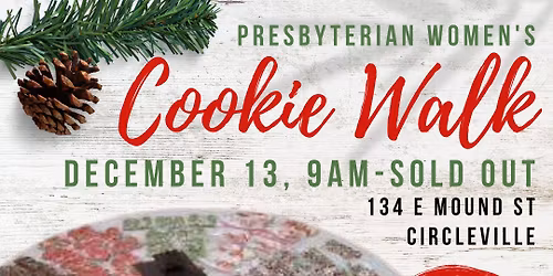 Presbyterian Women's Annual Cookie Walk