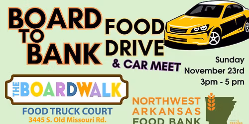 Board to Bank Food Drive