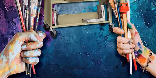 Leave your Mark on the Library: Book Cart Painting