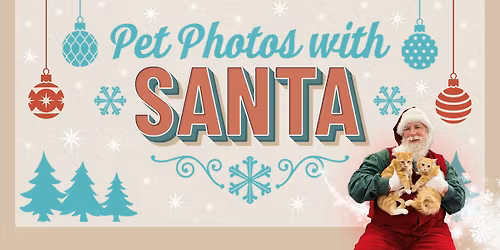 Pet Photos with Santa!
