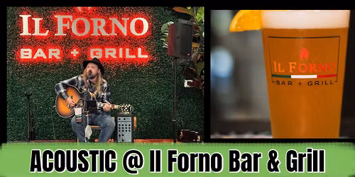 Brian Harrell ACOUSTIC @ Il Forno (Ashland)