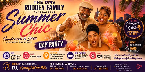 Summer Chic Sundresses and Linen Day Party