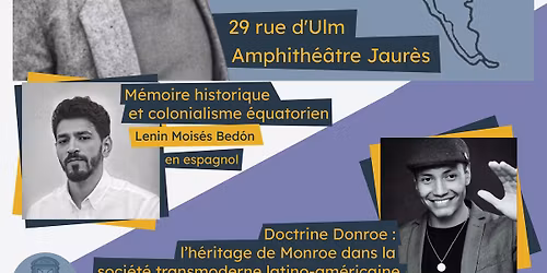 Conf\u00e9rence : philosophie de la lib\u00e9ration et m\u00e9moire historique