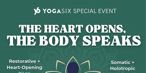 \u2728 Yoga + Somatic Breathwork Experience \u2728