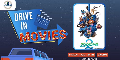 Summer Drive-In Movies - Zootopia 2