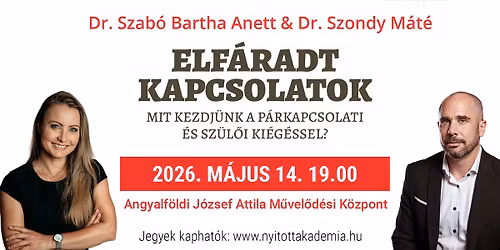 Dr. Szab\u00f3-Bartha Anett & Dr. Szondy M\u00e1t\u00e9: Elf\u00e1radt kapcsolatok