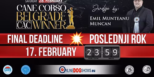 \ud83c\udf0e2nd European CANE CORSO Monographico