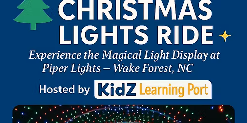 \ud83c\udf84 Drive-Thru Christmas Lights Ride