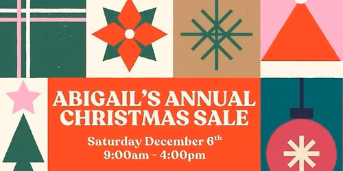 Abigail's Christmas Sale