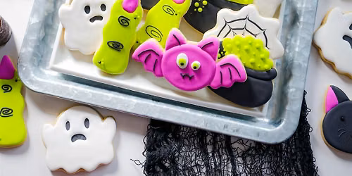 6:30PM - Cookies & Cocktails - Scary Sugar Cookie Decorating Class!