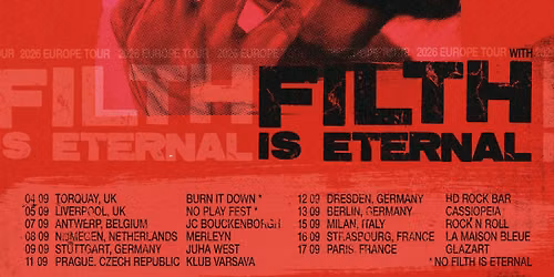 ROMAN CANDLE | FILTH IS ETERNAL im JuHa West, Stuttgart