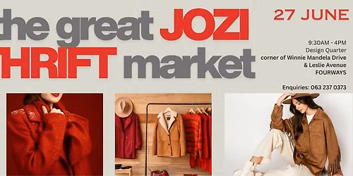 The Great JOZI Winter Thrift Market