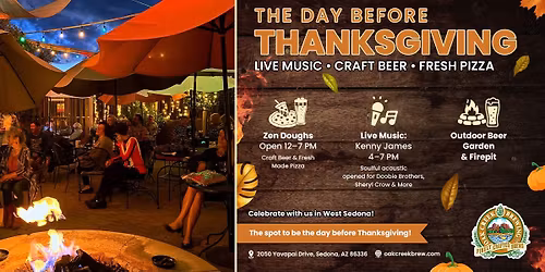 The Day Before Thanksgiving at Oak Creek Brewery!