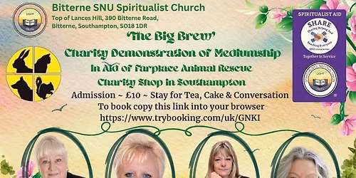 'The Big Brew' Charity Demonstration of Mediumship