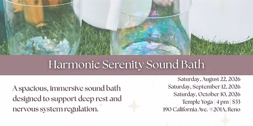 Harmonic Serenity Sound Bath