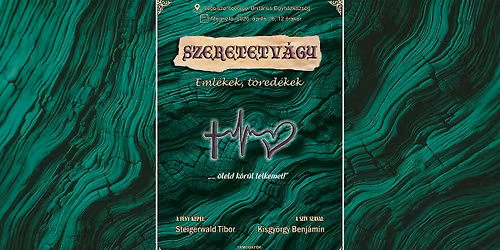 SZERETETV\u00c1GY _ Eml\u00e9kek, t\u00f6red\u00e9kek (Spiritu\u00e1lis jelleg\u0171 fot\u00f3ki\u00e1ll\u00edt\u00e1s)