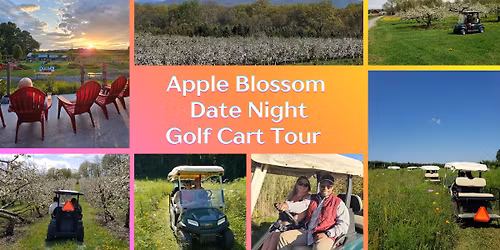 Apple Blossom Golf Cart Date Night on the Farm \ud83c\udf38
