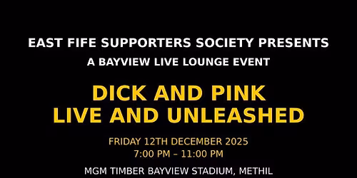 Dick and Pink Live and Unleashed