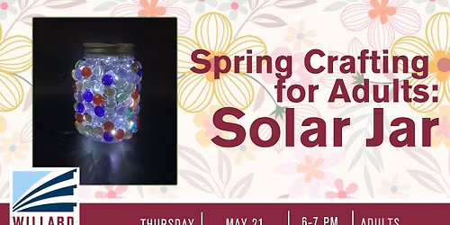 Spring Crafting for Adults: Solar Jar