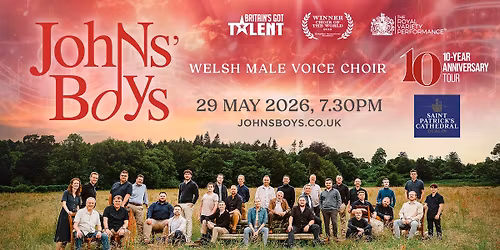 An Evening With Johns' Boys Welsh Male Voice Choir 