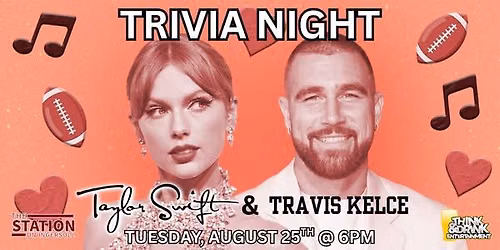 Taylor & Travis Trivia Night @ The Station On Ingersoll (Des Moines, IA) \/ Tues Aug 25th @ 6pm