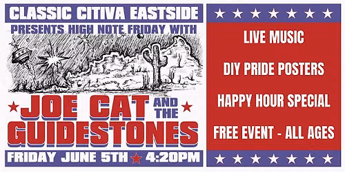 High Note Friday with Joe Cat and The Guidestones