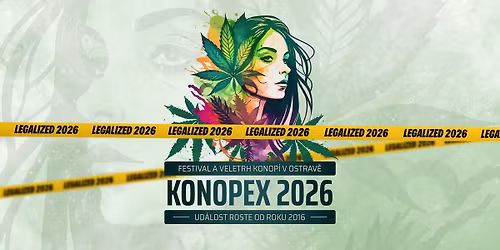 KONOPEX 2026 \ud83e\udeb4 Festival a veletrh konop\u00ed