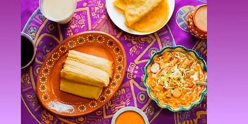 Tamales tasting at La Sanjuanita Latin Foods.