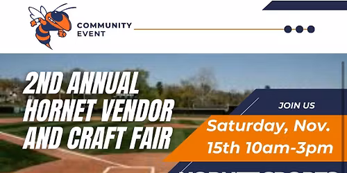 2nd Annual Hornet Vendor and Craft Fair