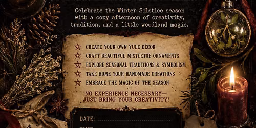 Roots & Ritual: Yule Tidings Crafted 