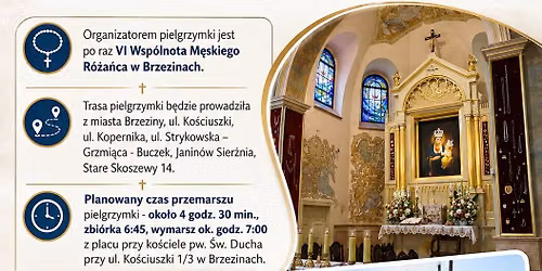 Piesza Pielgrzymka z Brzezin do Sanktuarium Maryjnego w Starych Skoszewach