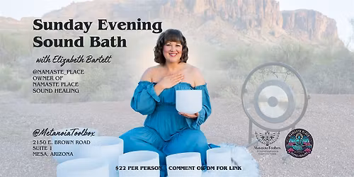 Sunday Evening Sound Bath