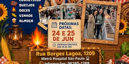 Encontro Artesanal, 24 e 25 de Junho \ud83c\udf3d