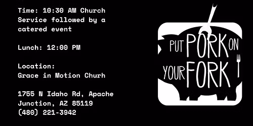 Grace in Motion Church: Pork on a Fork BBQ Community Event