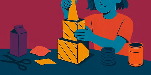 Upcycle Materials Sculpture: Teens 13-18 - Aug 13, 20, 27