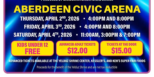 2026 Yelduz Shrine Circus