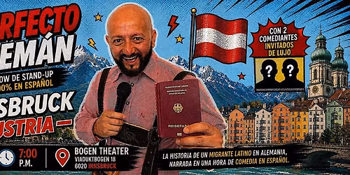 IMPERFECTO ALEMÁN: Show de comedia 100% en español en Innsbruck