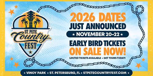 St. Pete Country Music Fest 2026