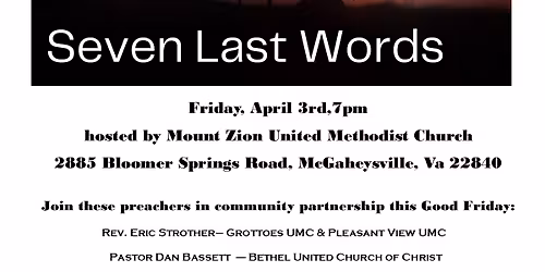 Seven Last Words\/ Good Friday 