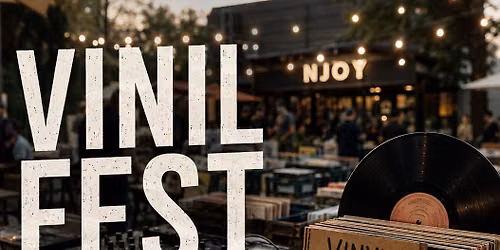 VINIL FEST 5-7 iunie 2026 la nJOY Garden Bucure\u0219ti