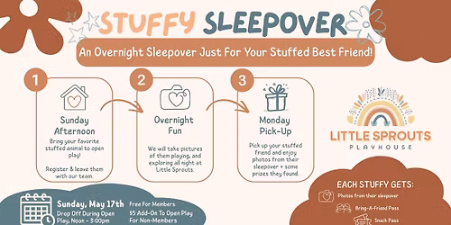 \ud83c\udf19 Stuffy Sleepover at Little Sprouts Playhouse