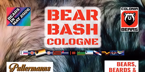 BEAR BASH COLOGNE @ BEARS IN MAY