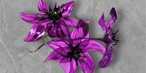 Clematis Resin Flower Workshop