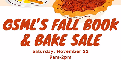 Fall Book & Bake Sale