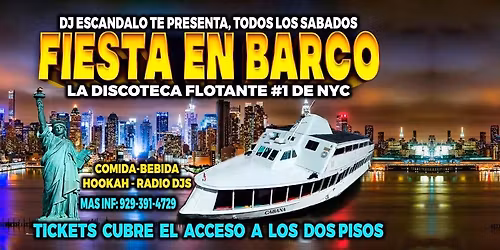 Rumba Latina En Barco - Manhattan Ny - Cupo Limitado