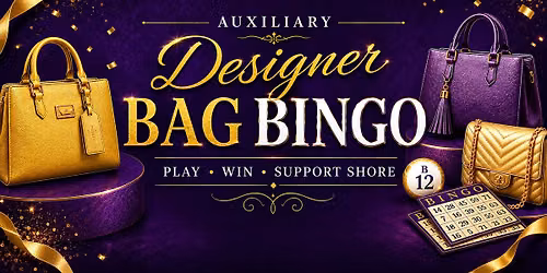 Shore Auxiliary Designer Bag Bingo