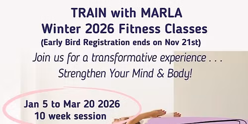 WINTER 2026 Class Line-Up